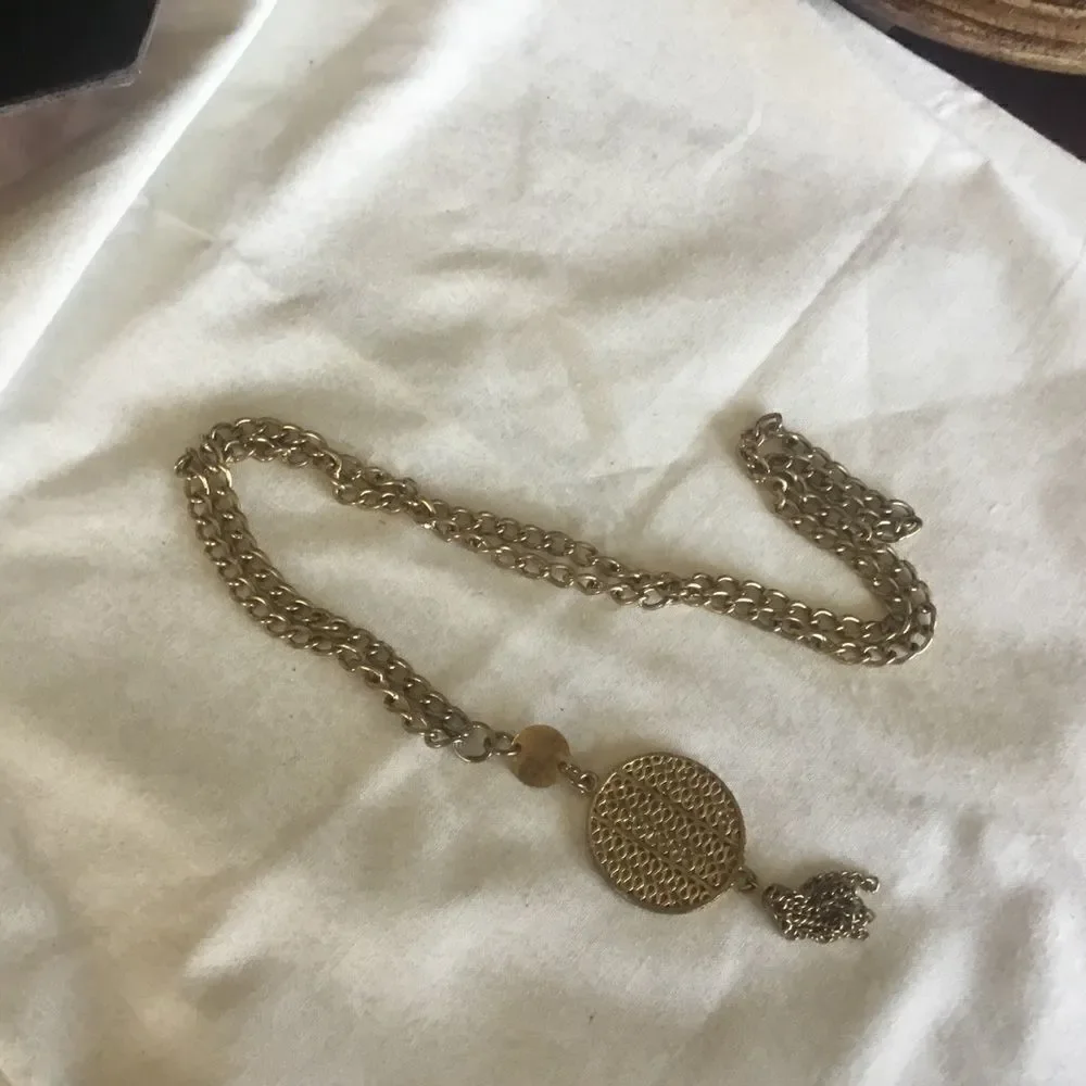 $10 ea or 3/$20. Goldtone Pendant Necklace